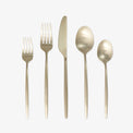 Gaze Champagne Satin 20-Piece Flatware Set