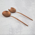 Gaze Copper Mirror 2-Piece Serve Set