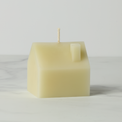 Iconic Small House Candle - Cream