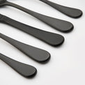 Eloquence Black Satin 20-Piece Flatware Set