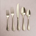 Eloquence Champagne Satin 20-Piece Flatware Set