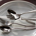 Camlynn Mirror 45 Piece Everyday Flatware Set, Service For 8