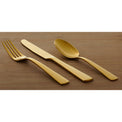 Aptitude Gold 20 Piece Everyday Flatware Set, Service For 4