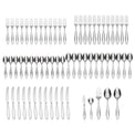 Comet 65 Piece Everyday Flatware Set, Service For 12