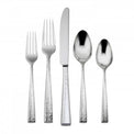 Cabria 5 Piece Fine Flatware Place Setting, Service For 1