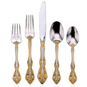 Golden Michelangelo 20 Piece Fine Flatware Set, Service For 4