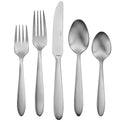 Mooncrest 65 Piece Everyday Flatware Set, Service For 12