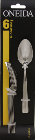 Nocha Everyday Flatware Teaspoons, Set Of 6