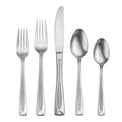 Satin Lincoln 45 Piece Everyday Flatware Set, Service For 8