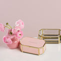 "I Treasure You" Pink Jewelry Box