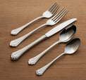 Marquette 5 Piece Fine Flatware Place Setting, Service For 1