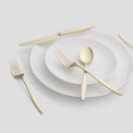 Nylah Champagne 20-Piece Flatware Set