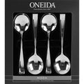 Moda Fine Flatware Soup Spoons, Set Of 4