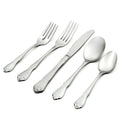 True Rose 45 Piece Everyday Flatware Set, Service For 8