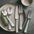 Vento Hammered 20 Piece Flatware Set