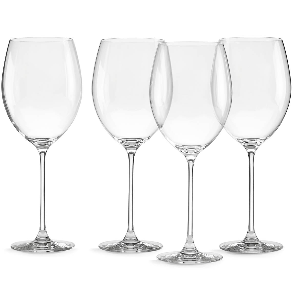 Lenox Debut Set of 4 Wine Glasses Elegant Statement Pieces 