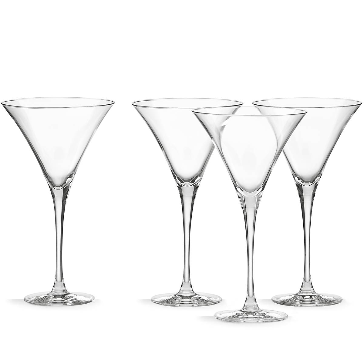 Vintage CRYSTAL Martini Glasses, Set of 6, Small Martini Cocktail