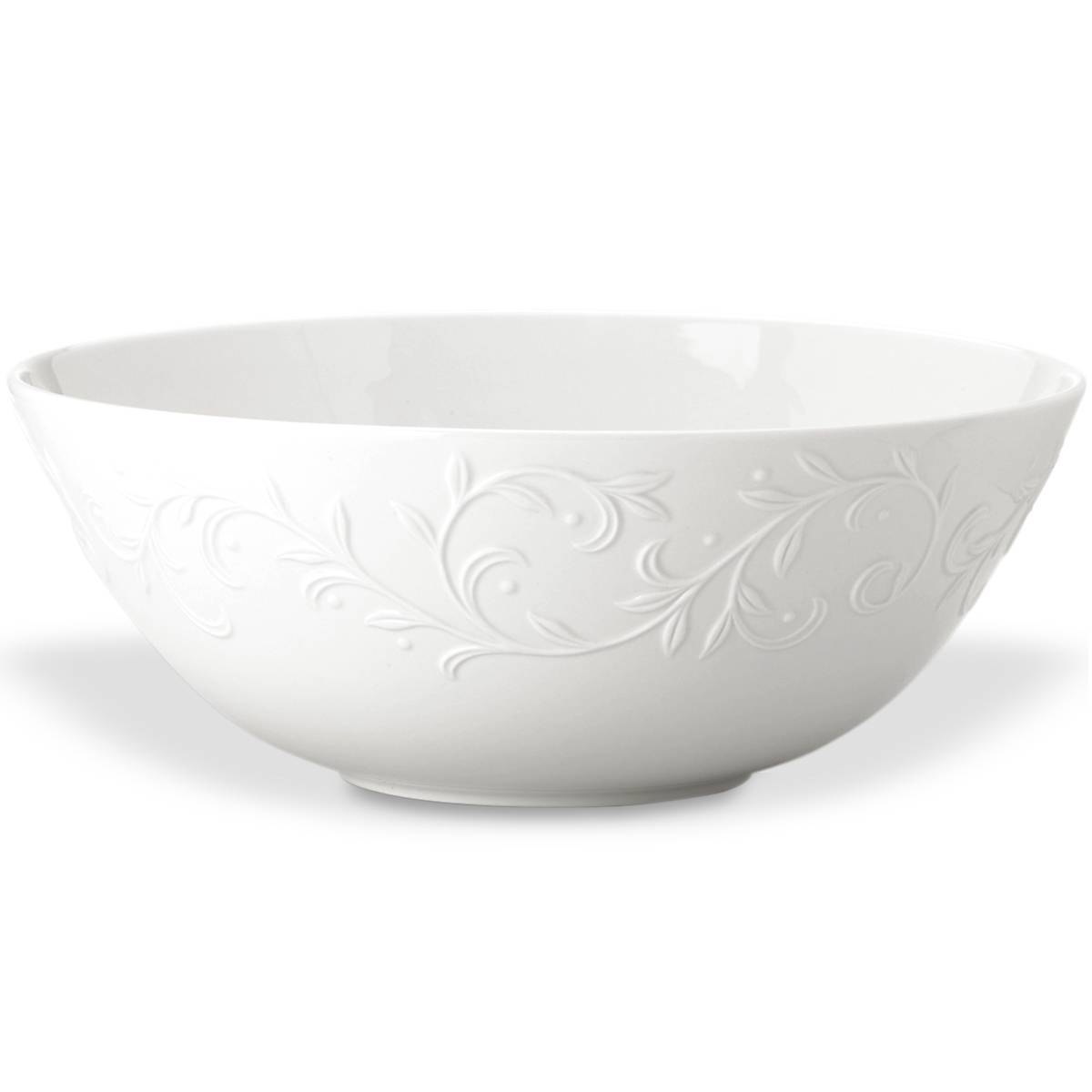 Opal Innocence Carved Serving Bowl