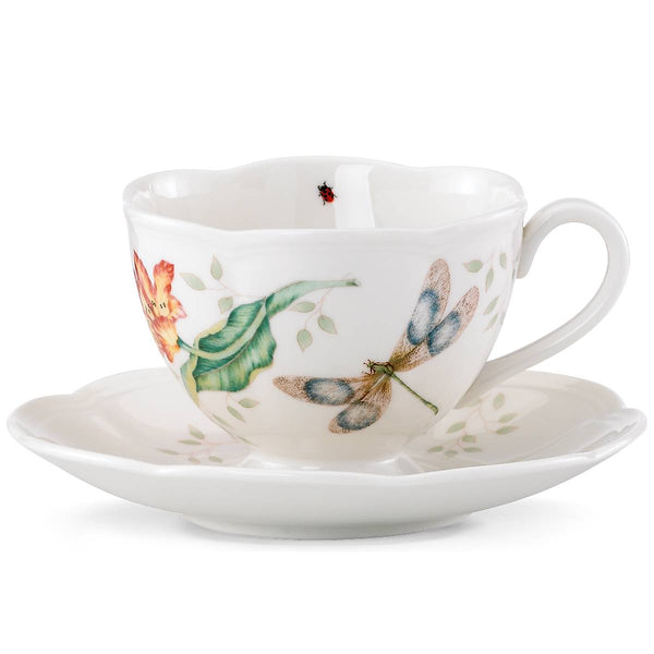 Flight of the Butterflies: Mommy Dearest cup and saucer