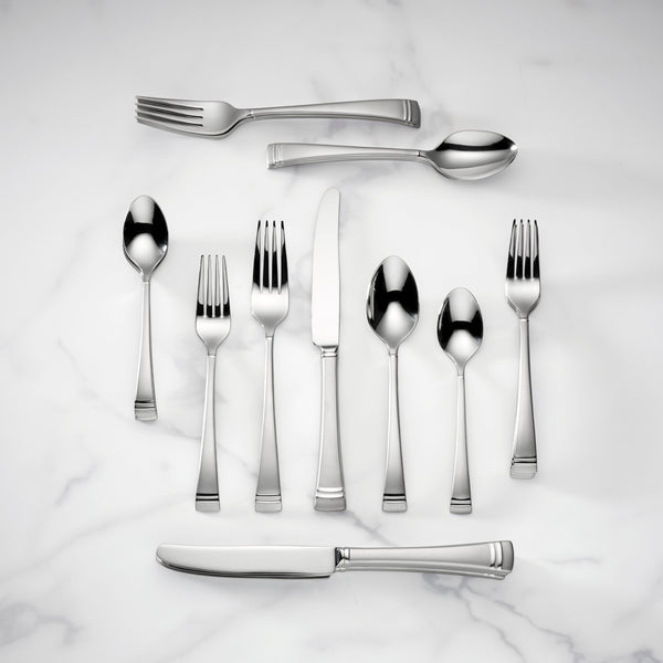 Argento 25 piece good flatware lenox (5 sets)