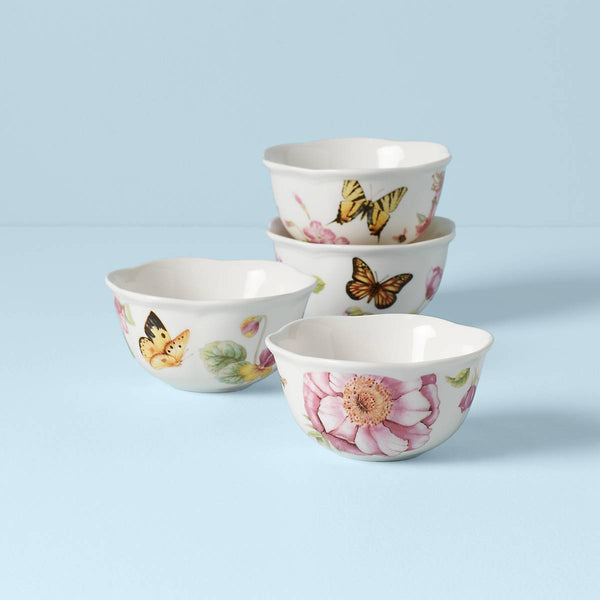 Lenox 806739 Butterfly Meadow 4-Piece Dessert Bowl Set