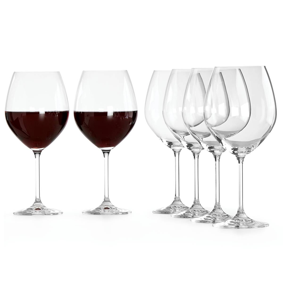 Lenox Tuscany Classics 16-Ounce Simply Red Tumblers, Set of 4:  Lennox Tumbler Wine Glasses: Champagne Glasses