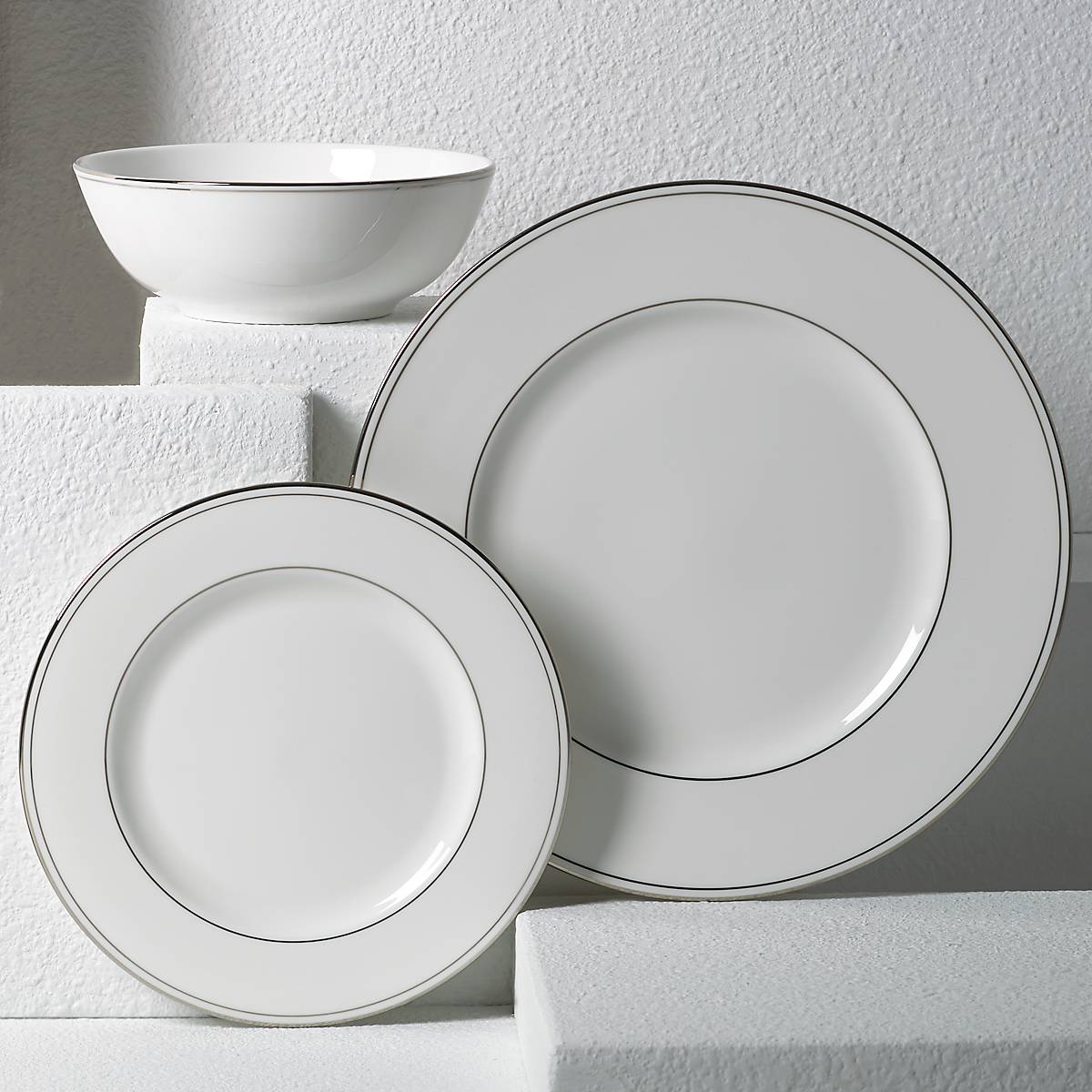 Federal Platinum 3-Piece Place Setting