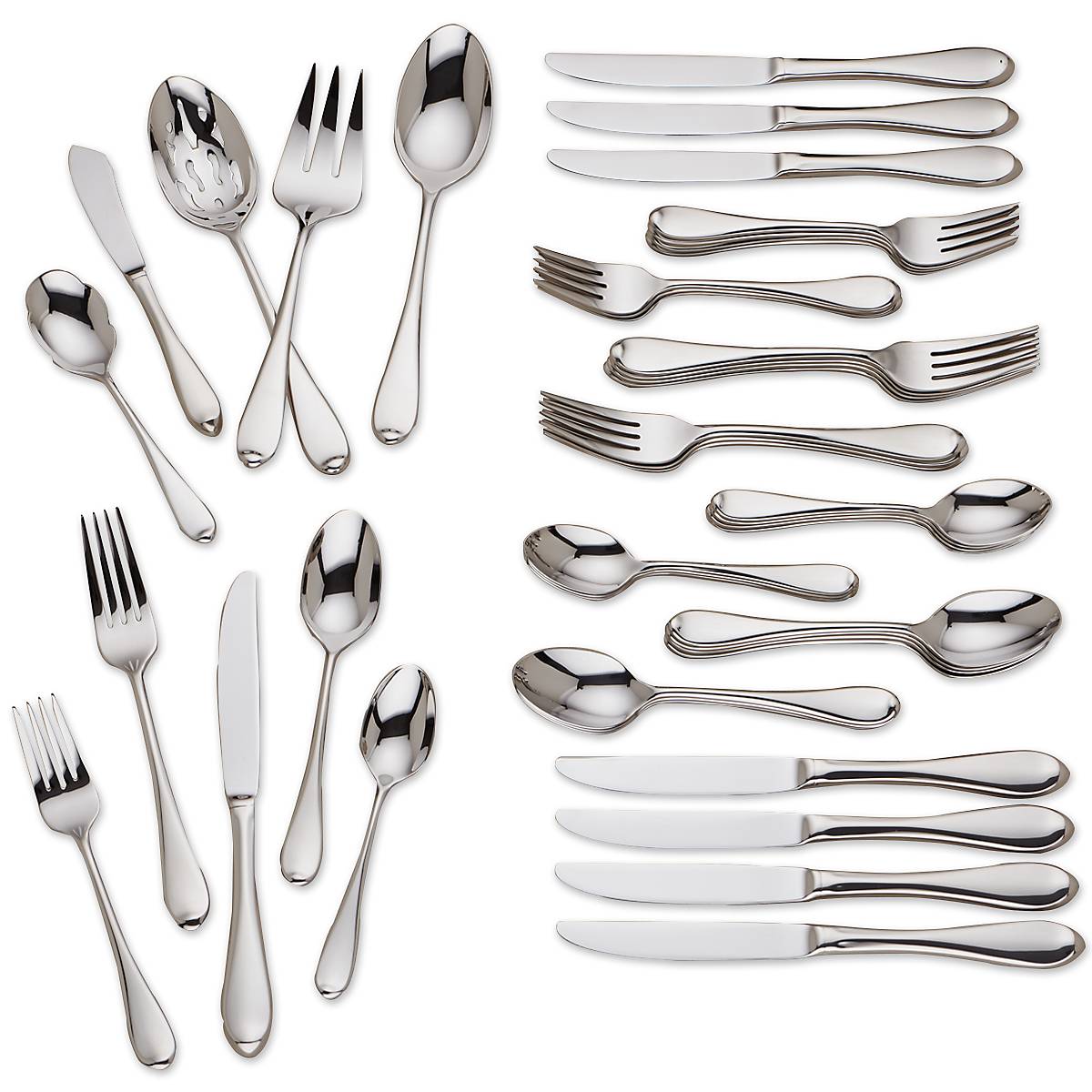 Studio 45-Piece Flatware Set – Lenox Corporation