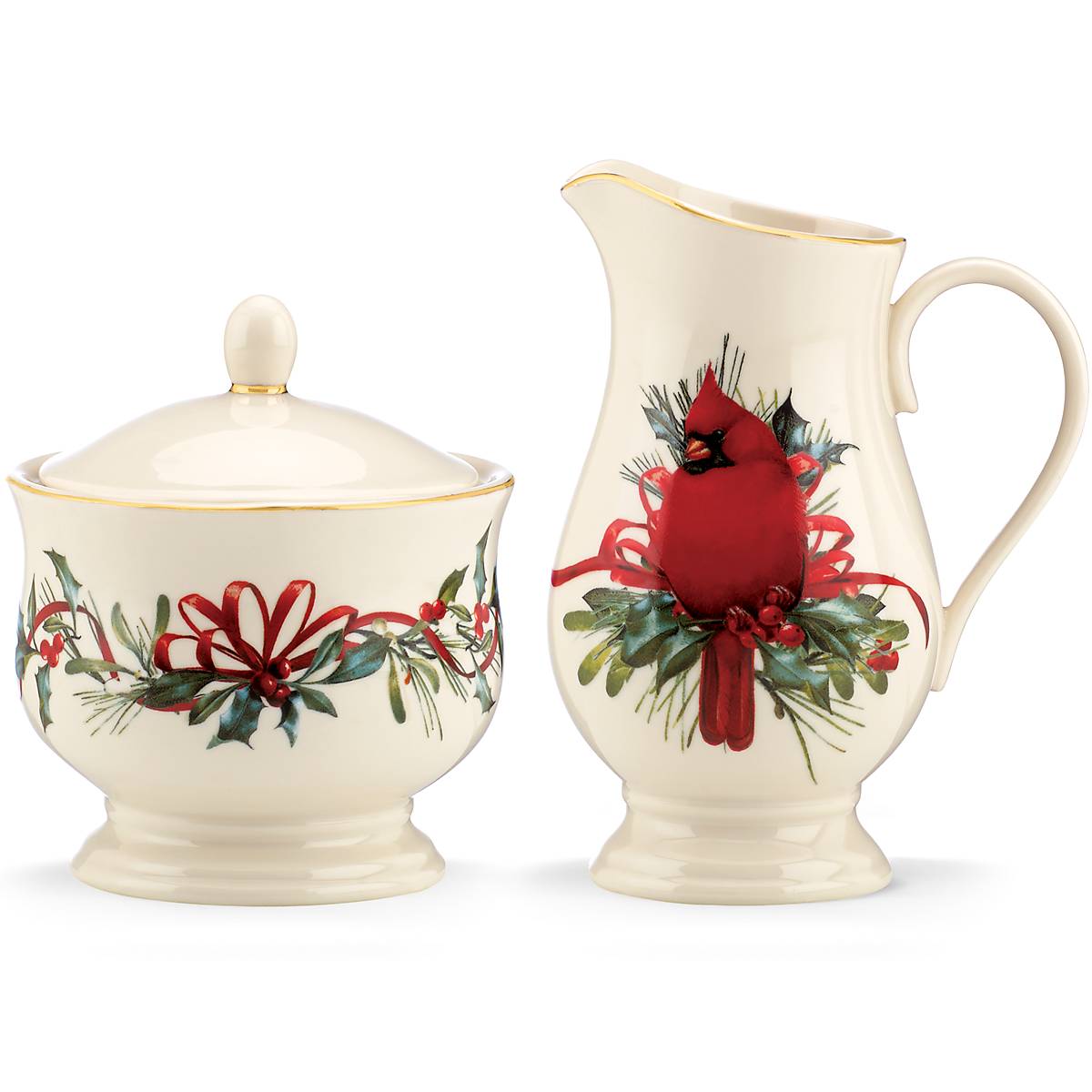 Winter Greetings Sugar & Creamer Set