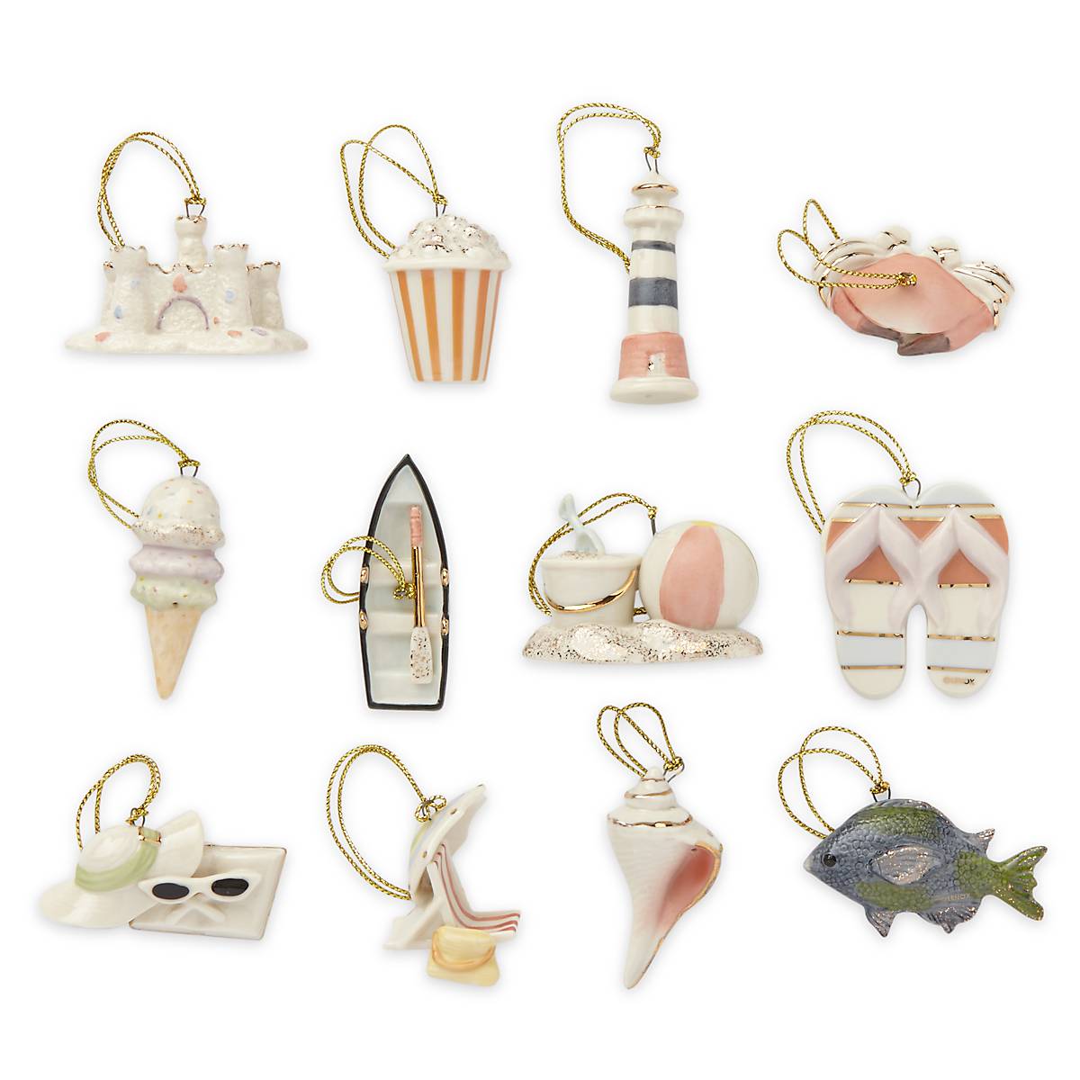 Lenox summer ornament set hotsell NO TREE