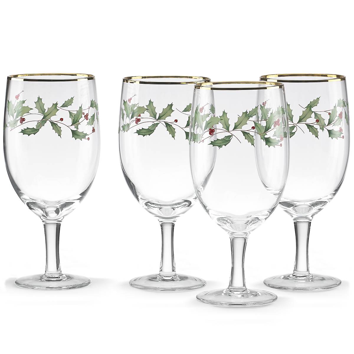 Spode Christmas Tree Stemless Wine Glasses, Set Of 4 - Macy's