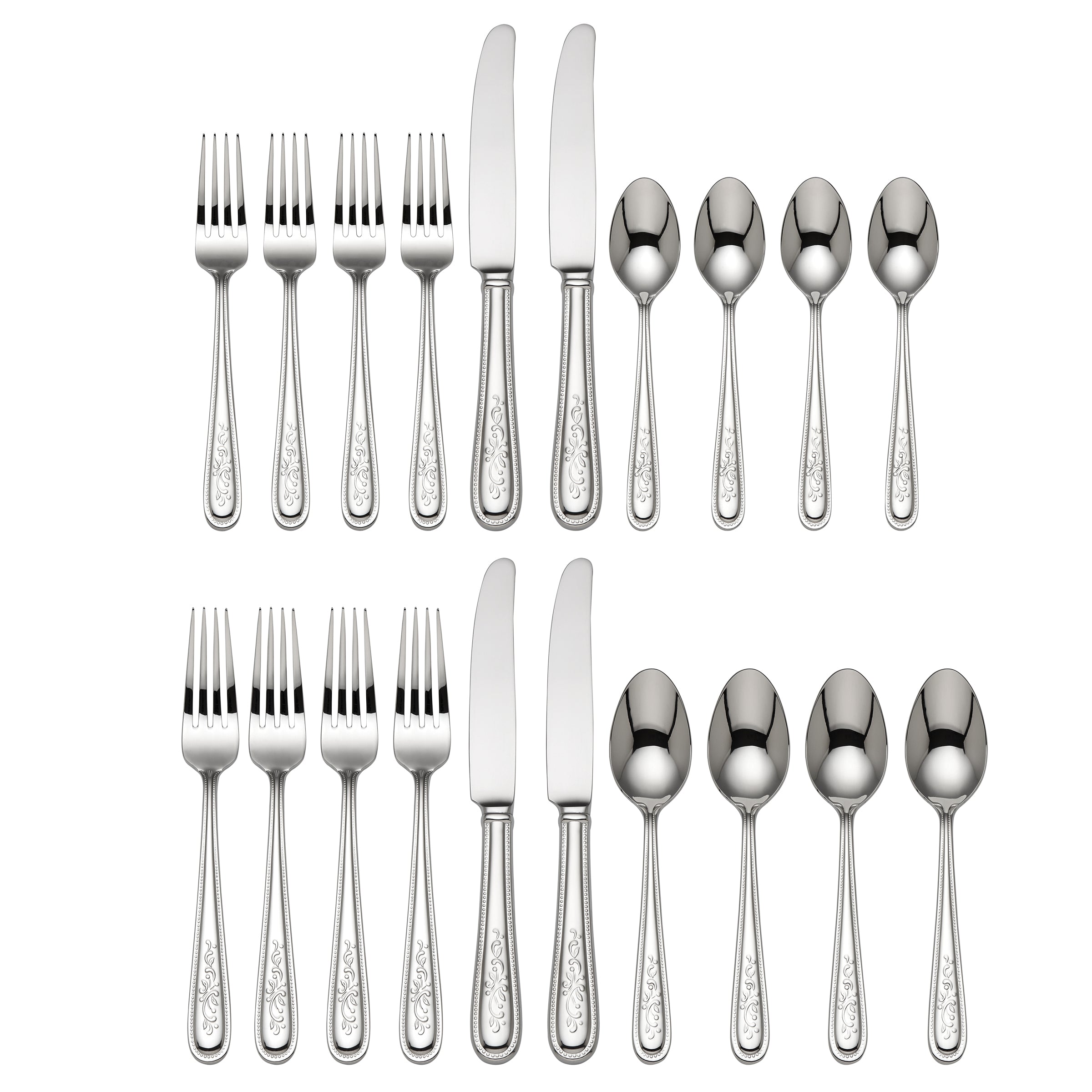 Opal Innocence 20-Piece Flatware Set