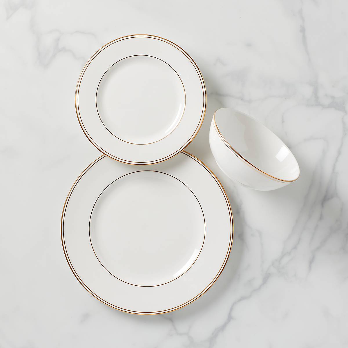 Federal Gold 3-piece Place Setting