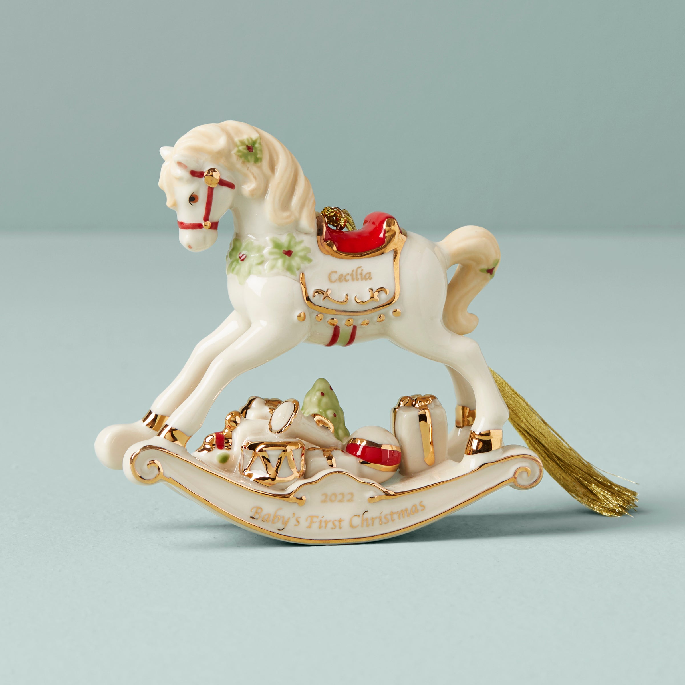 Personalized Rocking Horse Ornament