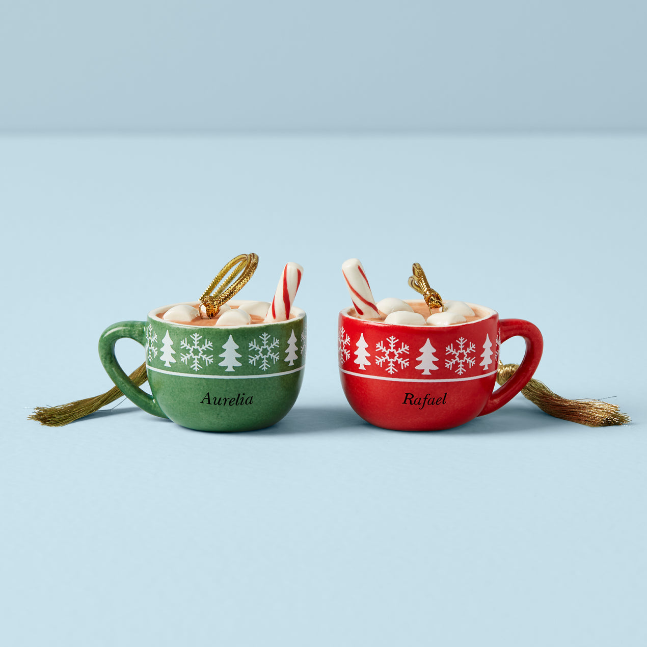 Ceramic Mug 12-Oz. & Warmer with Hot Chocolate Gift Set - One