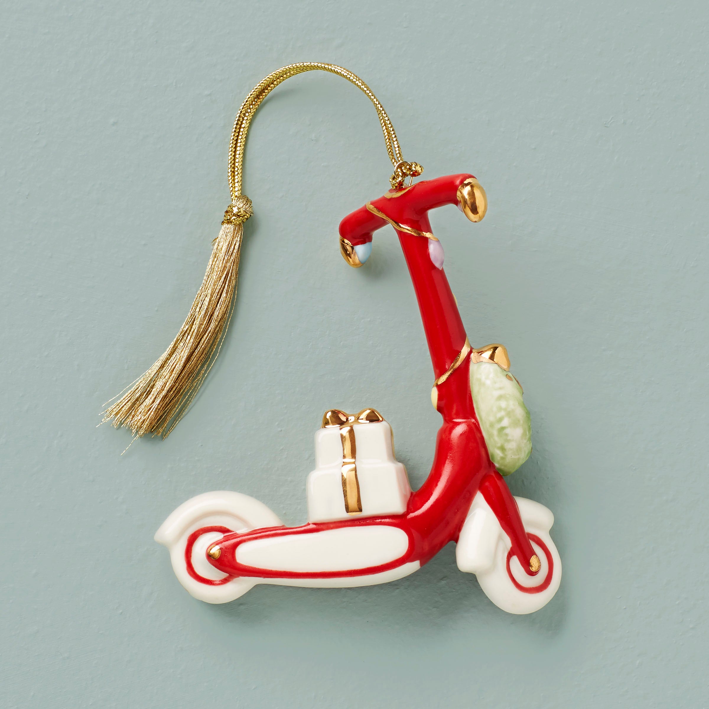 Personalized Christmas Scooter Ornament