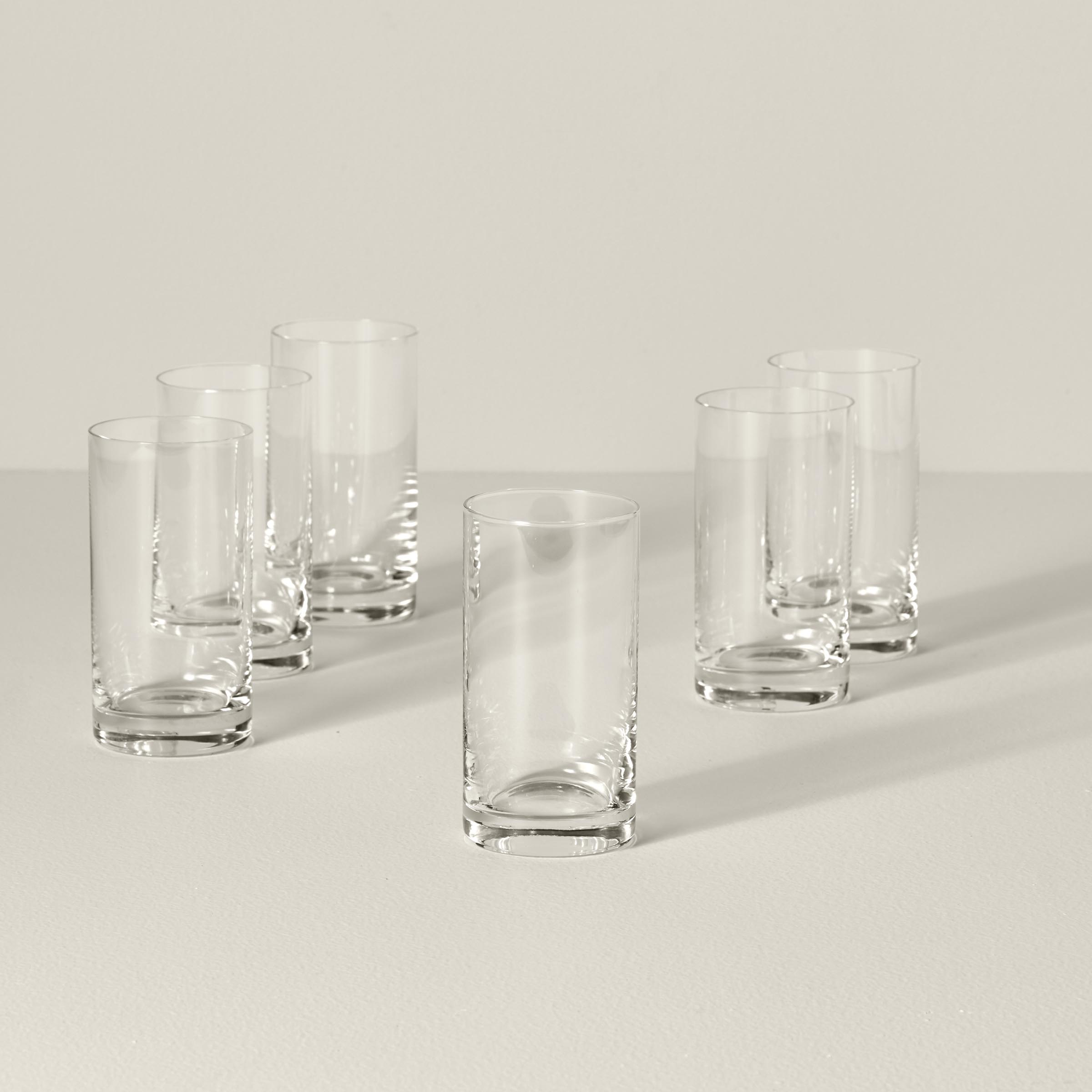 Stackable Premium Quality Plastic 8oz Wine Glass - Set of 8