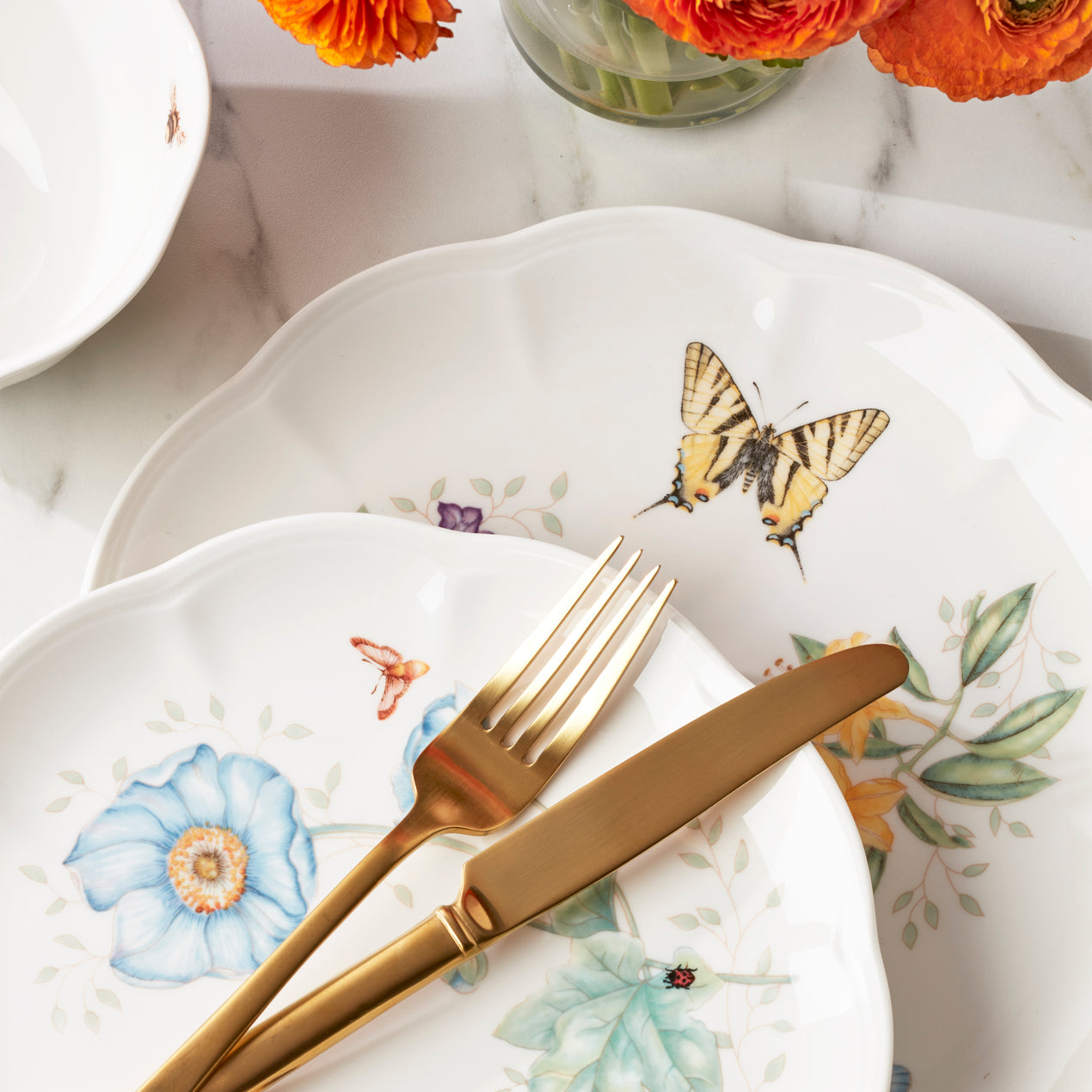 Lenox Butterfly Meadow 18 Piece Dinnerware Set, Service for 6 & Reviews