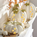 Lighted Pumpkin Medium Centerpiece