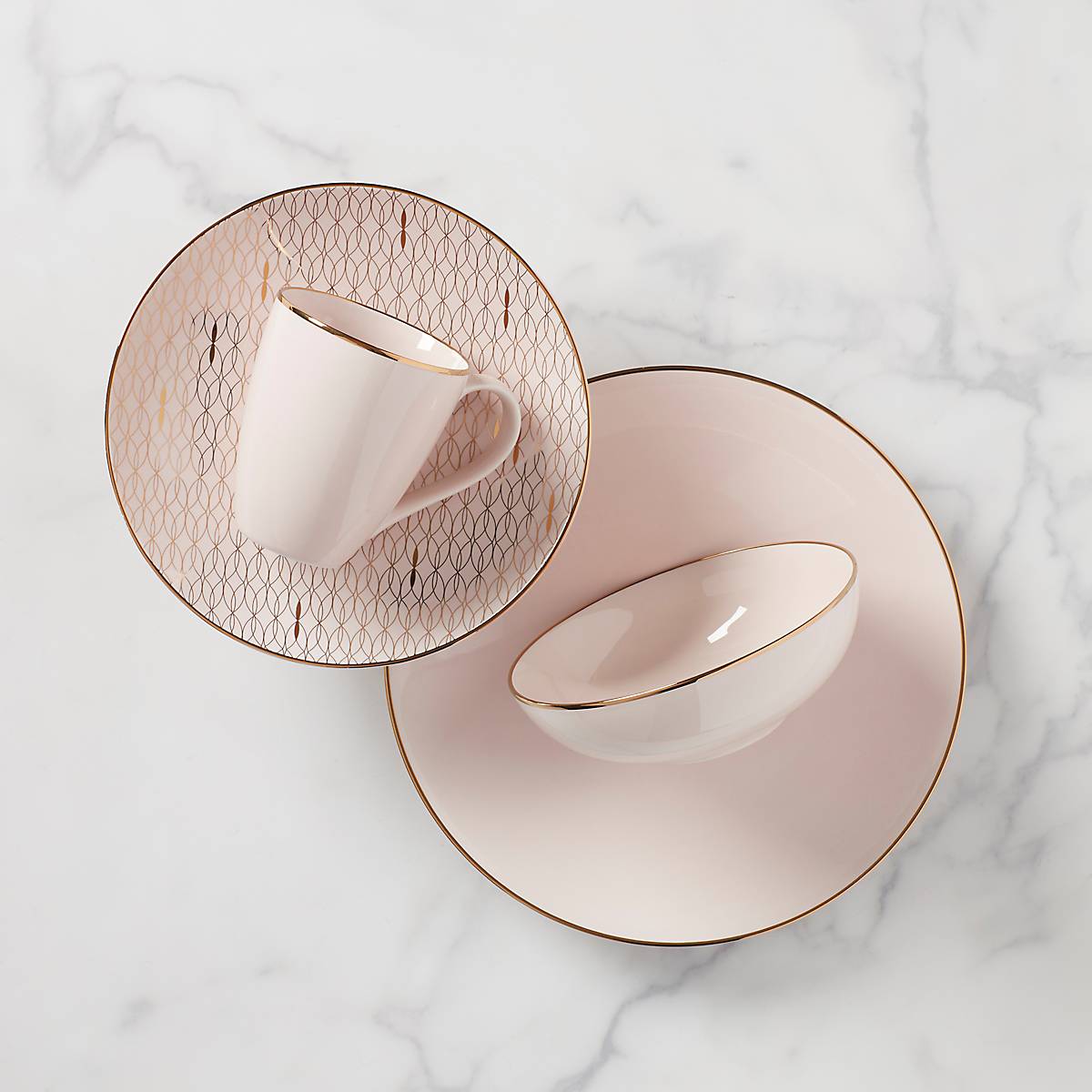 Neil Lane™ fashion by Fortessa® Trilliant 4-Piece Place Setting in Blush