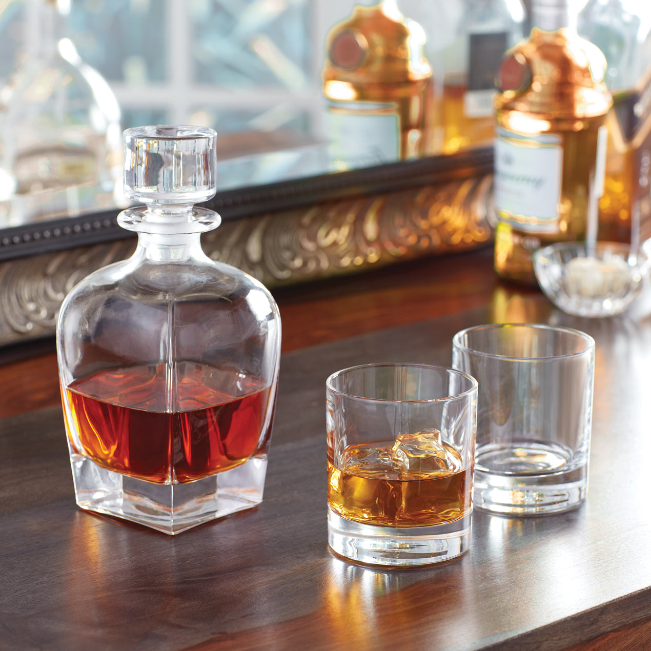 Tuscany Classics 3pc Whiskey Decanter & Glass Set – Lenox Corporation