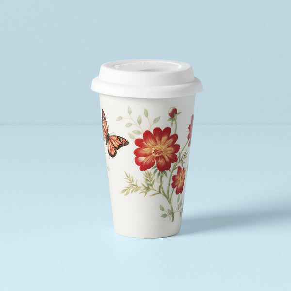 Butterfly Meadow Thermal Travel Mug in 2023