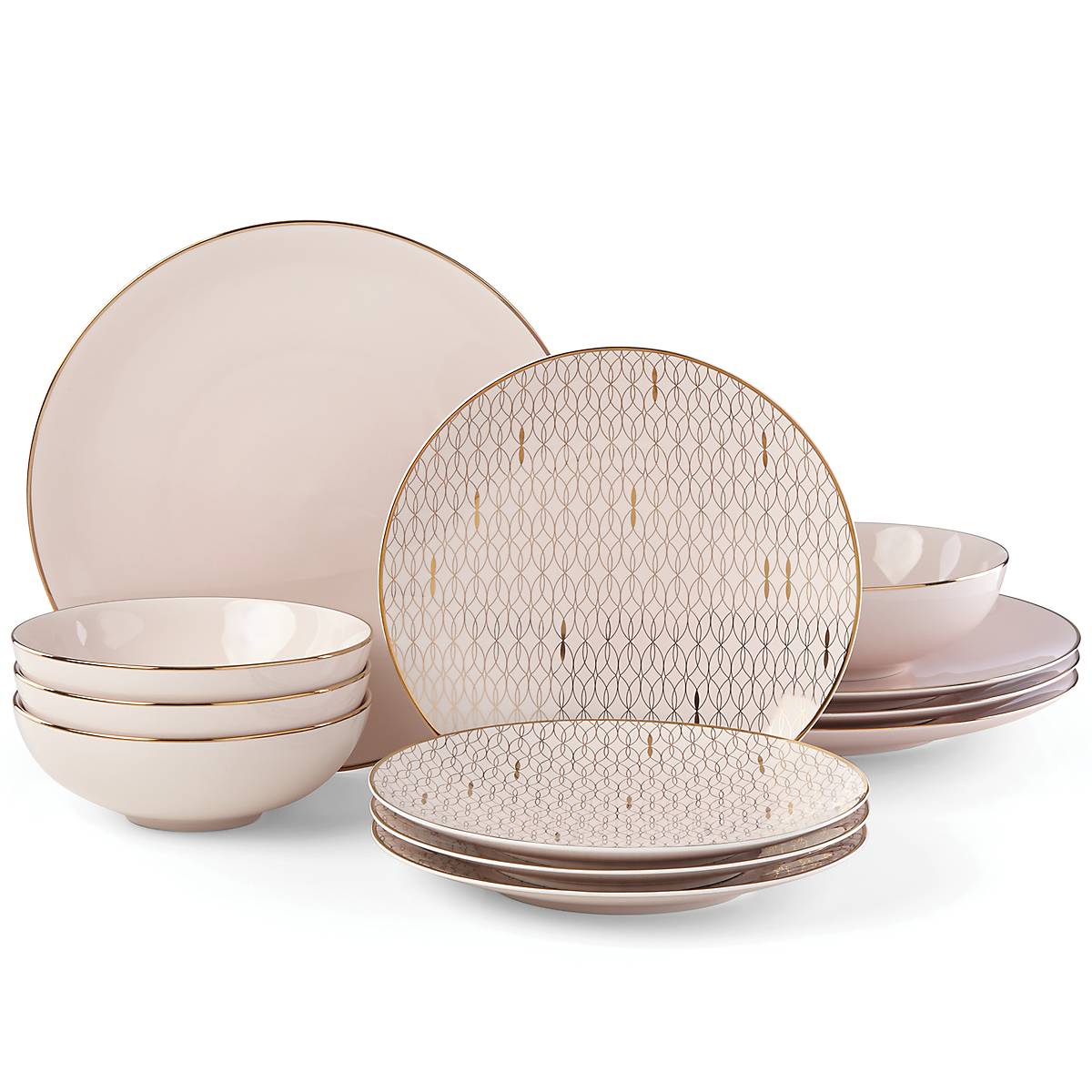 Trianna 12-piece Dinnerware Set