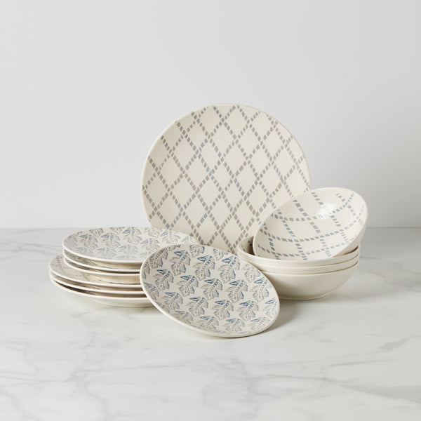 Textured Neutrals 12-piece Set – Lenox Corporation