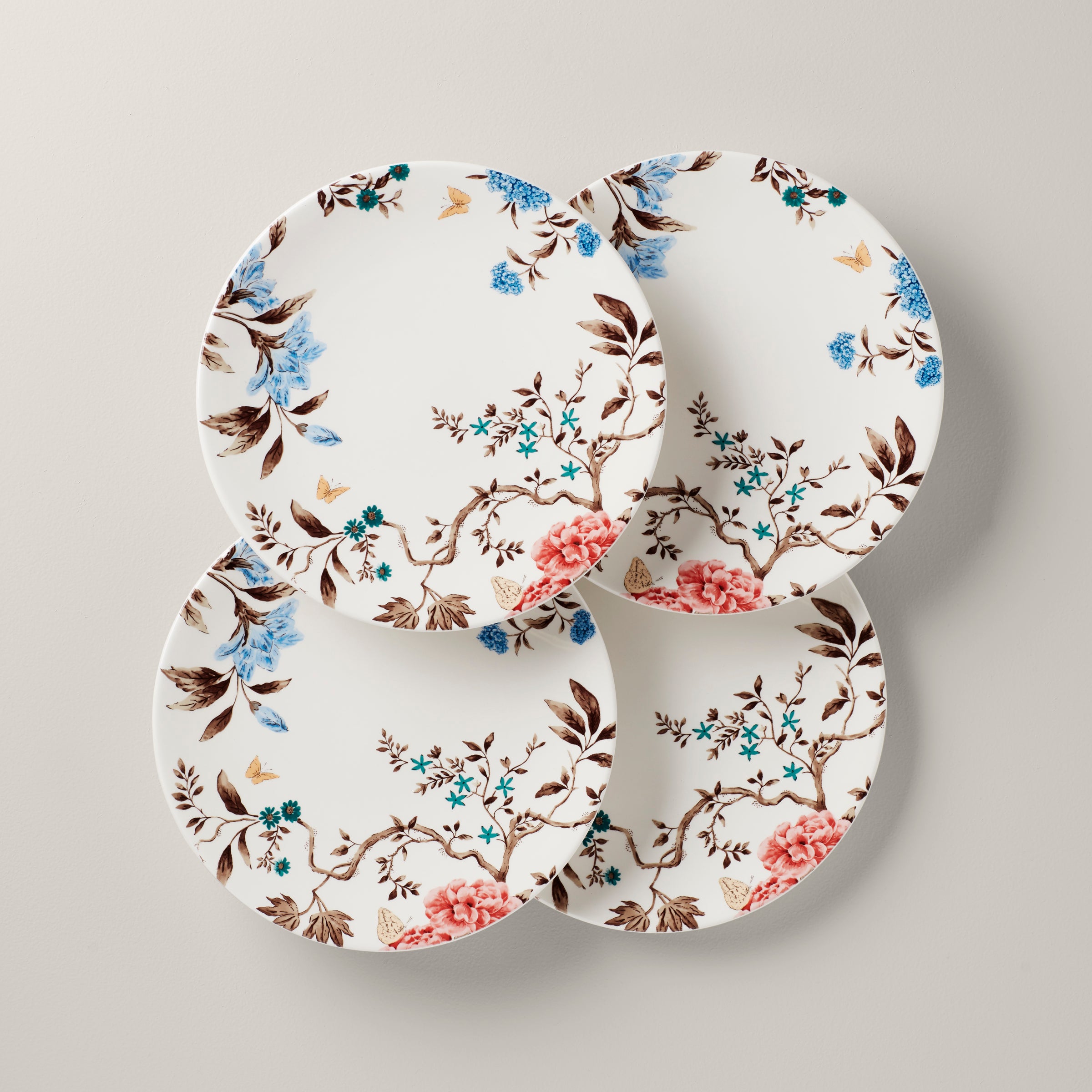 Sprig & Vine 4-Piece Dinner Plate Set