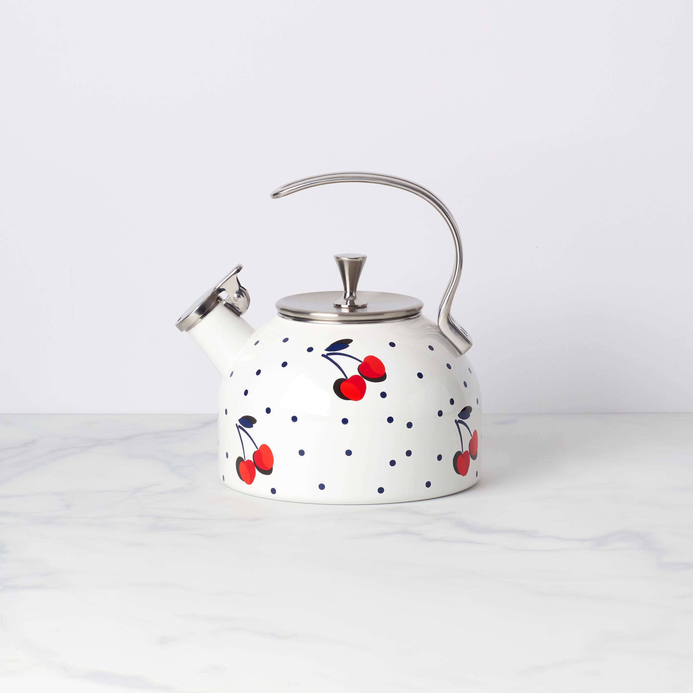 Kate Spade New York Make It Pop Red Tea Kettle