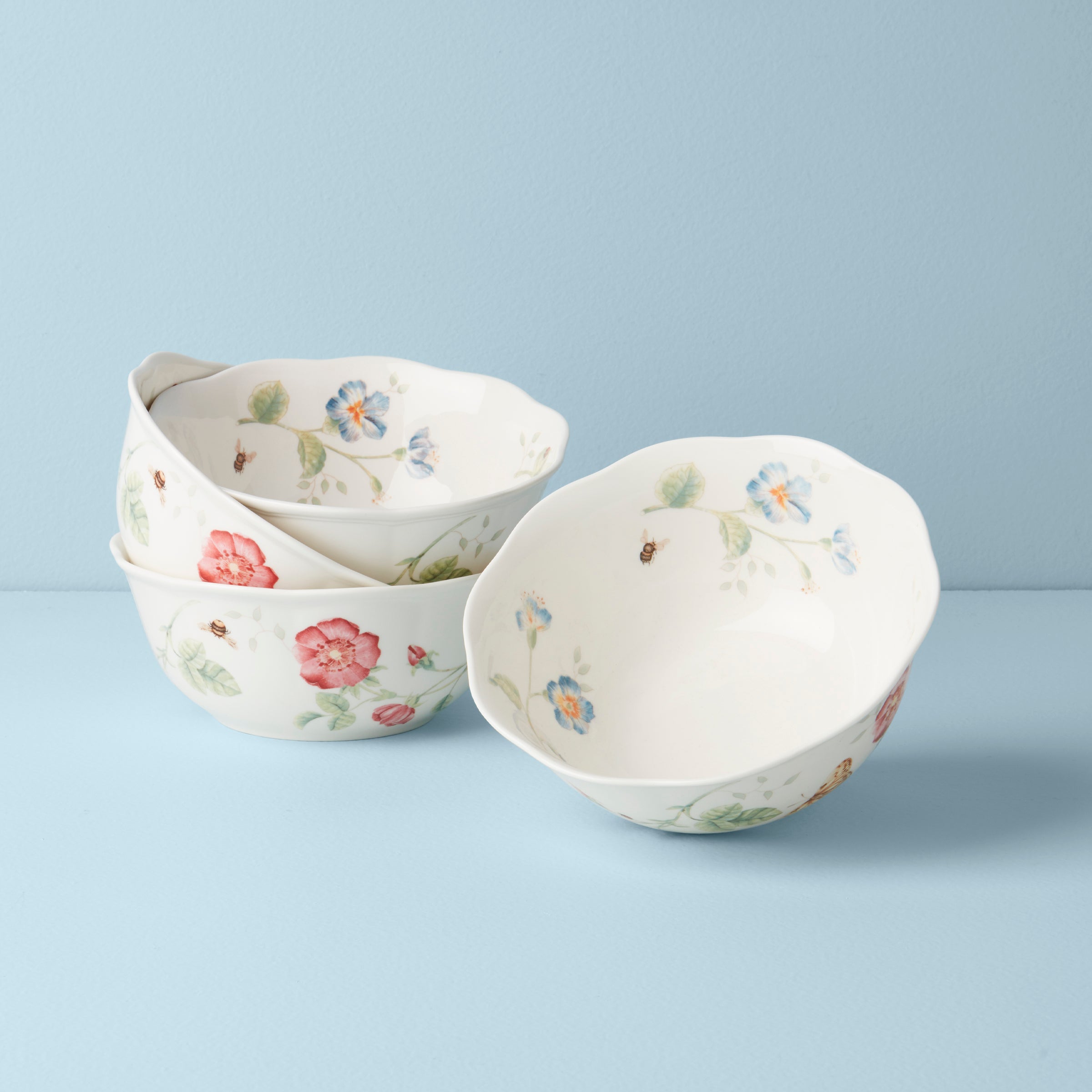 Butterfly Meadow 4-Piece Large All-Purpose Bowl Set