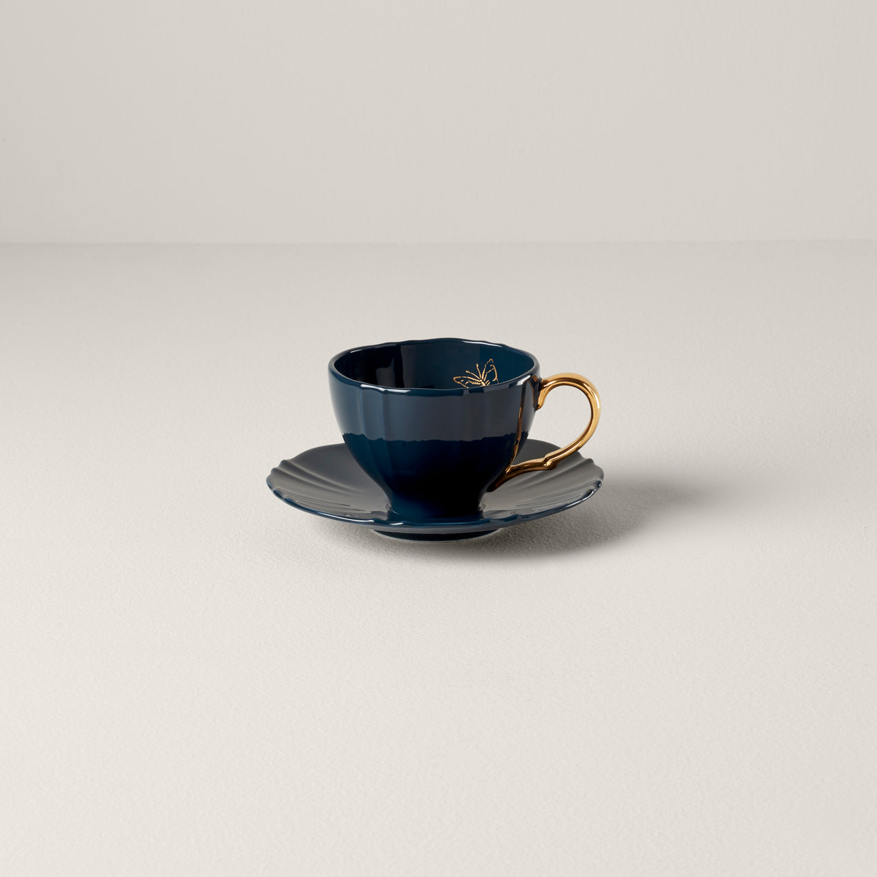 Two-tone Mug and Saucer - Living Simply House