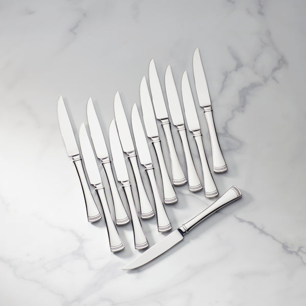 Oneida Hospitality Ionian 12 Piece Steak Knife Set