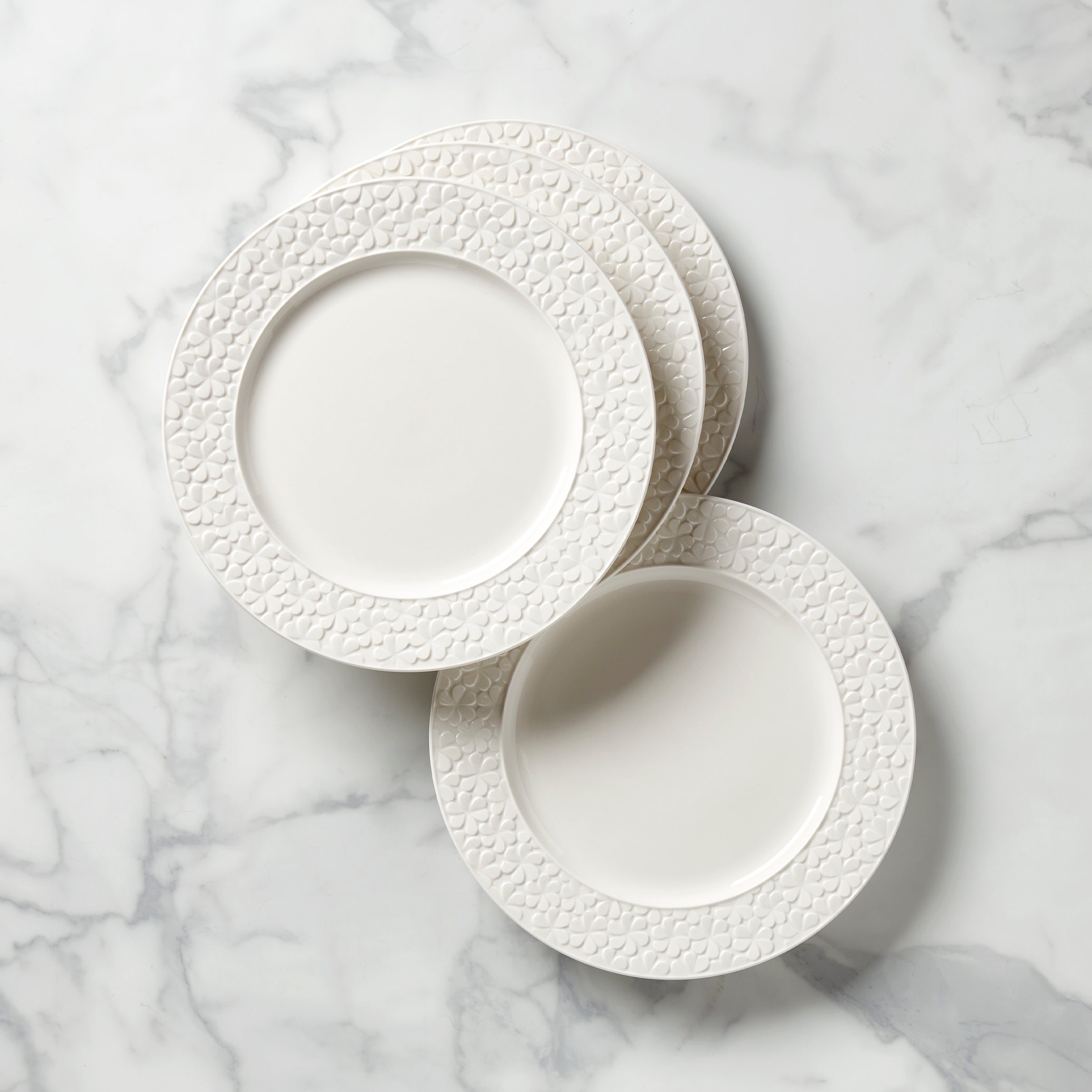 Blossom Lane 4-Piece Dinner Plate Set